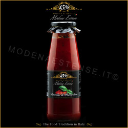 SALSA DE TOMATE CON ALBAHACA (PASSATA) TARRO 680gr.